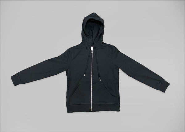 Women wearing a Renegade Products hoodie in Black, White, and Blush Pink with visible Buffing Wheel logo.