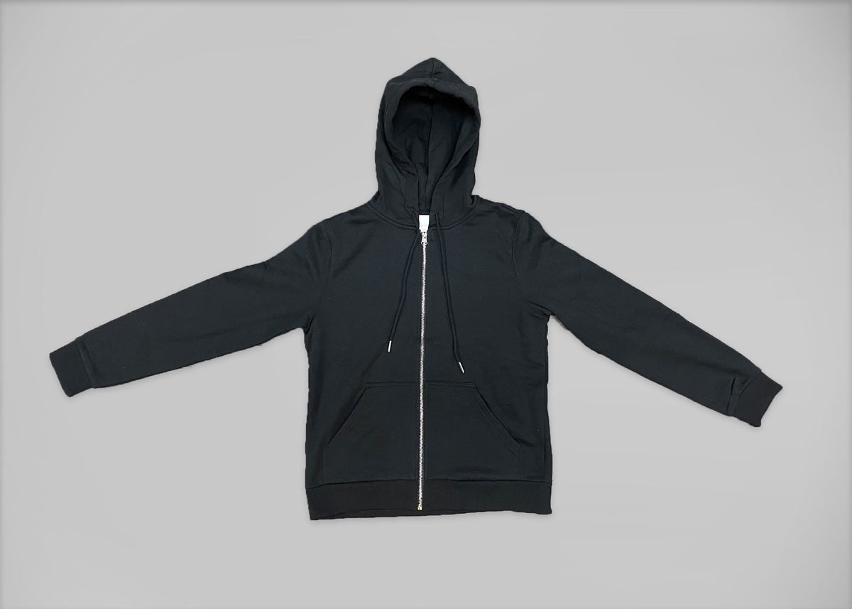 Women wearing a Renegade Products hoodie in Black, White, and Blush Pink with visible Buffing Wheel logo.