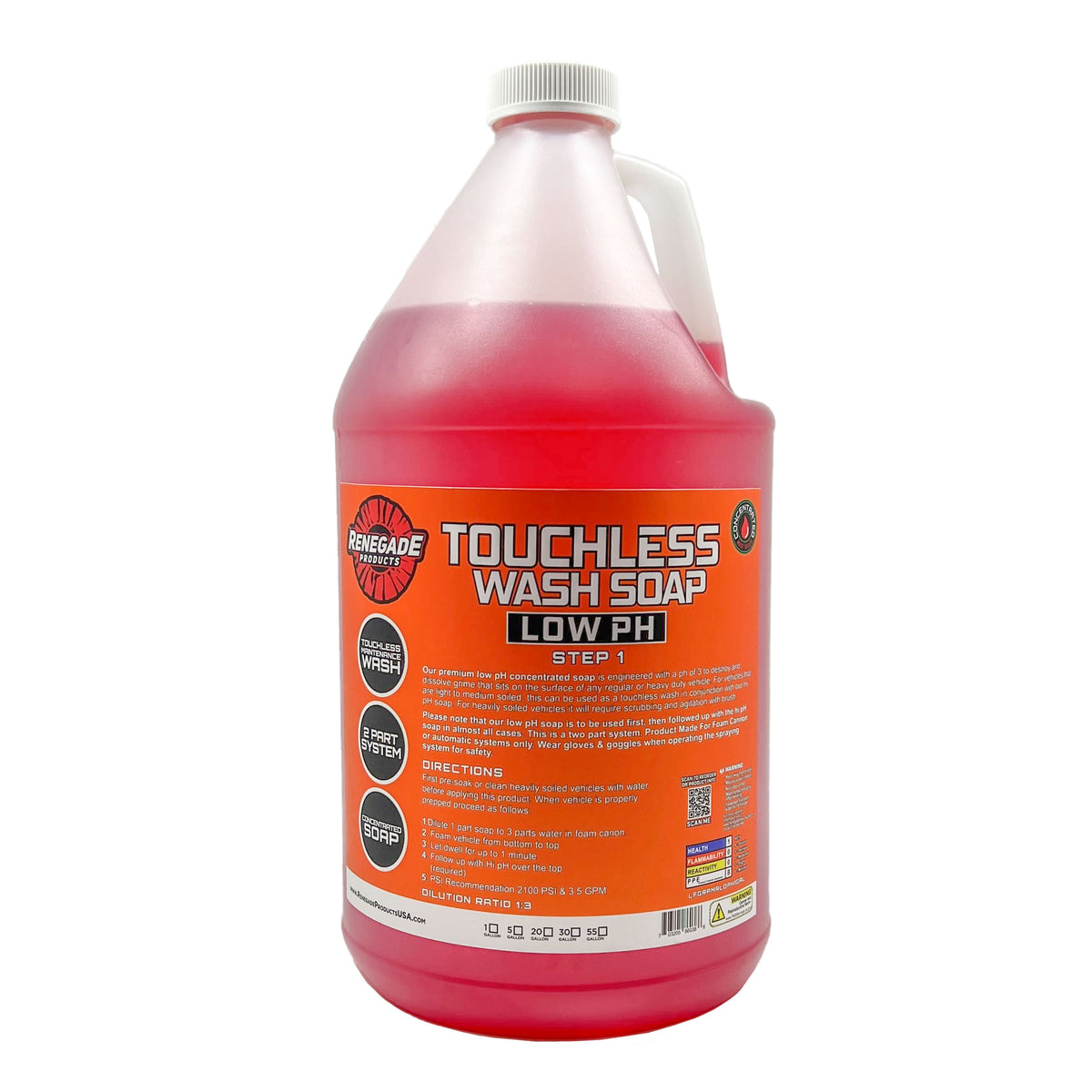 Touchless 2-Step Truck Wash Soap System