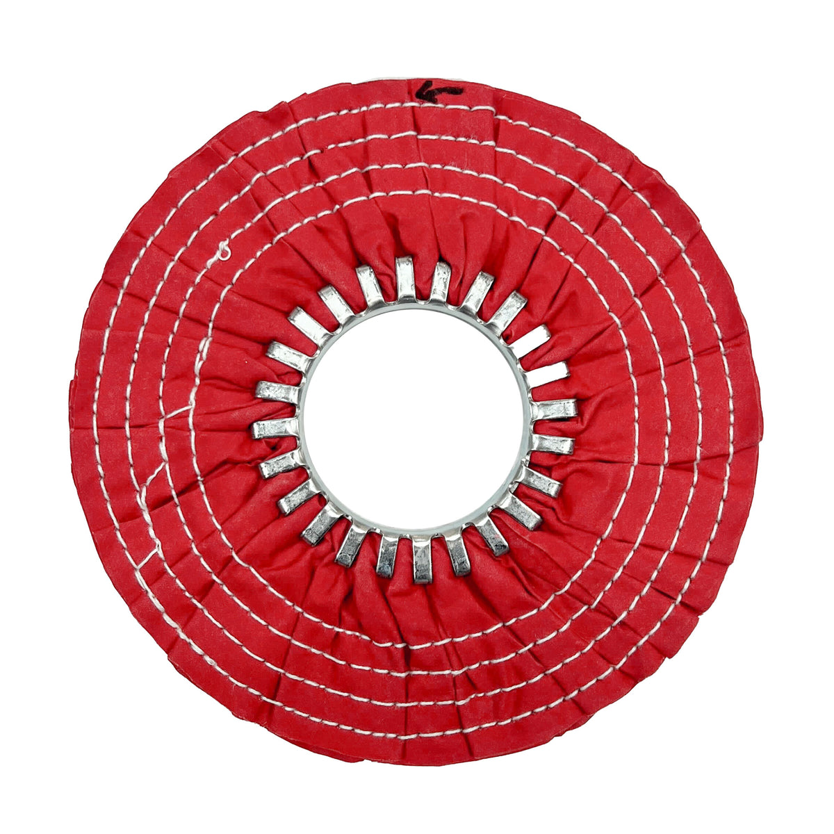 Razor Cut 9-inch Buffing Wheel, 8-ply, for tight spaces and durable against aluminum, optional center plate.