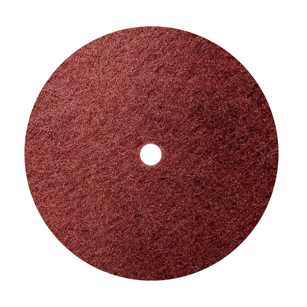 Stack of Surface Prep Buff and Blend Discs in various sizes and colors, designed for metal smoothing and deburring.